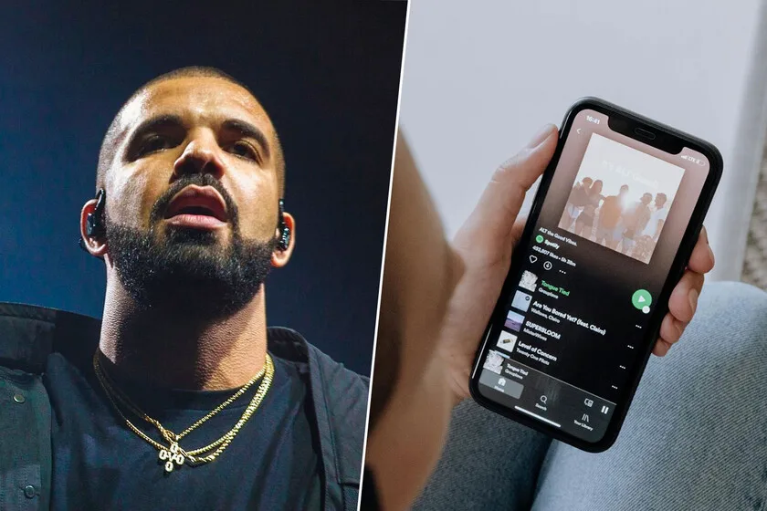 Hay gente escuchando a Drake en Spotify 23 horas al día. O quizás no son humanos y es un fraude de ‘royalties’